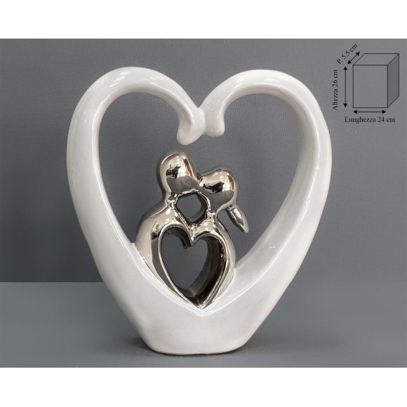 INNAMORATI NEL CUORE 26 CM