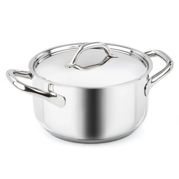 GP&ME Pentola Acciaio 24 cm 3065