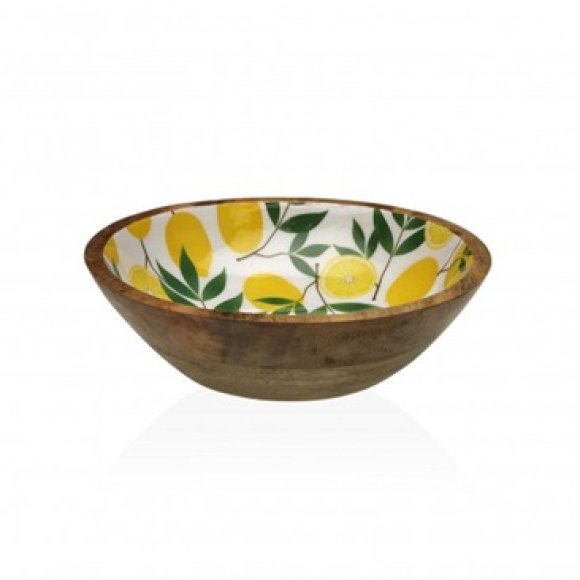 INSALATIERA IN LEGNO "LIMONE" 