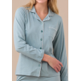NOI DI NOTTE-Pigiama Donna Jersey Invernale Articolo Essential FA9396 