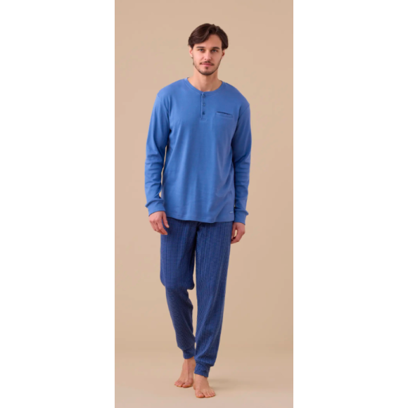 Pigiama uomo caldo cotone articolo pull FC3112 