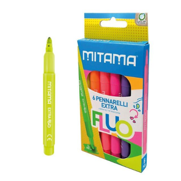 MITAMA PENNARELLI JUMBO FLUO 6PZ