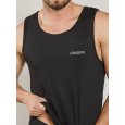 KAPPA CANOTTA UOMO SPALLA LARGA - NERO