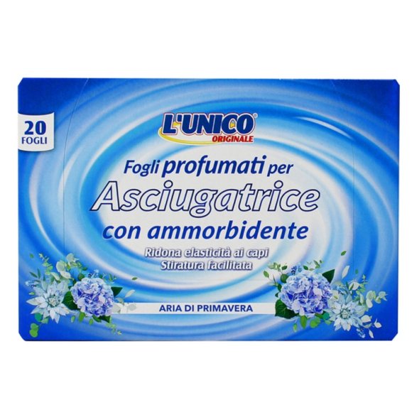 L'UNICO FOGLI ASCIUGATRICE X20
