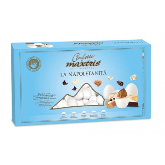 Maxtris - Confetti "La Napoletanità" Gusti Assortiti Pasticceria Napoletana - Bianchi