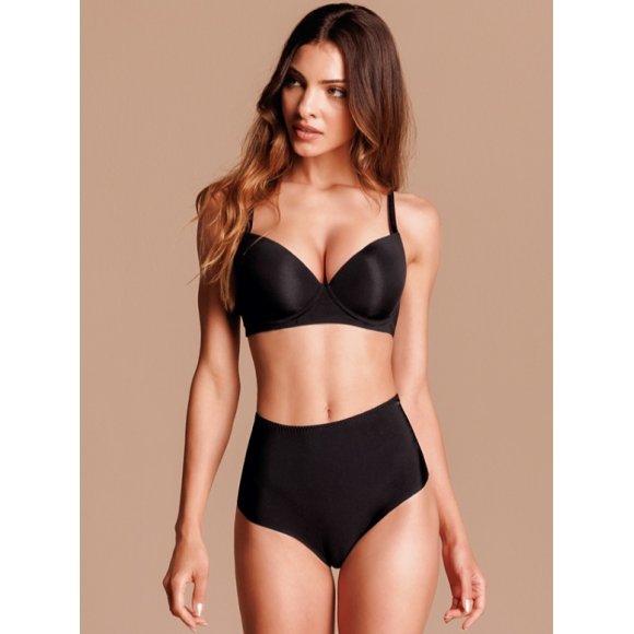 LOVE AND BRA -  REGGISENO BALCONCINO "FRIDA" - NERO 