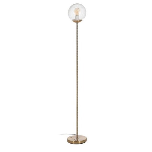 LAMPADA DA TERRA ORO E CRISTALLO