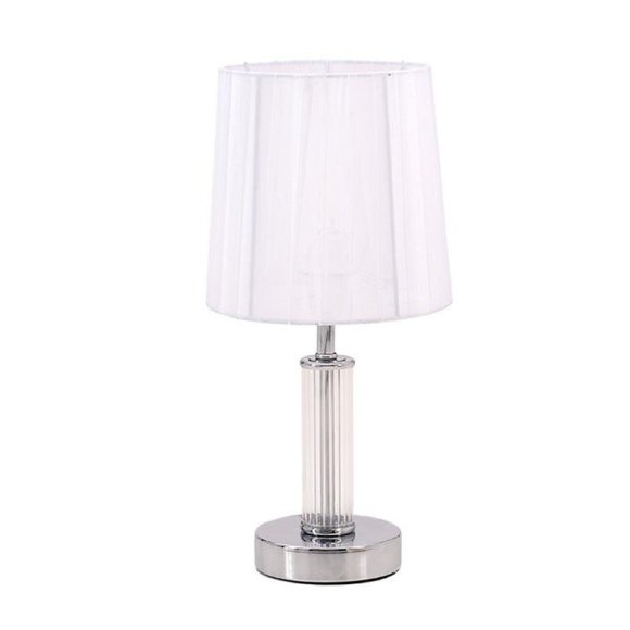 LAMPADA DA TAVOLO METALLO E VETRO