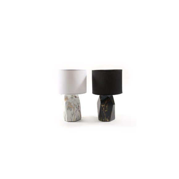 LAMPADA "MARBLE" CON BASE IN CERAMICA - EFFETTO MARMO