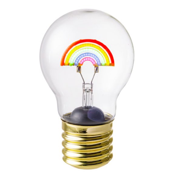 LAMPADINA LED ARCOBALENO