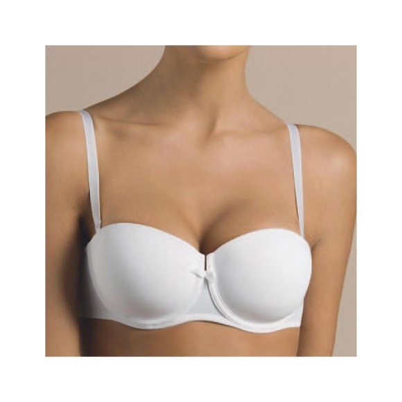 LAURA BIAGIOTTI​​​​​​​ - REGGISENO BALCONCINO COPPA B COD.90132 - BIANCO 