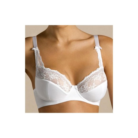 LAURA BIAGIOTTI - REGGISENO CON PIZZO COD. 990340 - BIANCO 