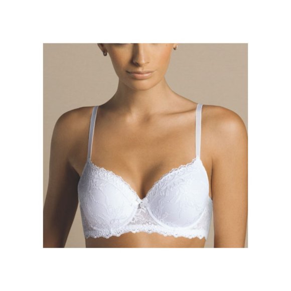 Laura Biagiotti - Reggiseno Push Up Con Pizzo "Sofia" - Nero