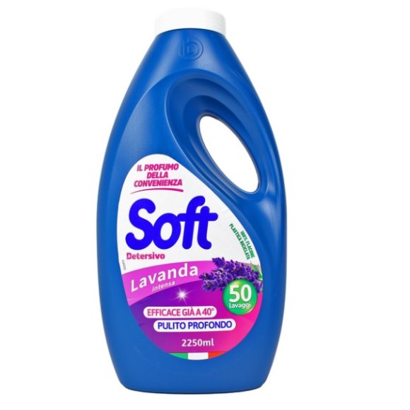 DETERSIVO LIQUIDO SOFT LAVANDA 50 LAVAGGI
