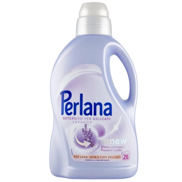 PERLANA Detersivo Delicati Lavanda 28 lavaggi 1.400 mL
