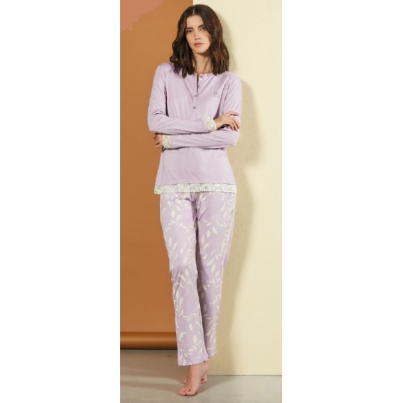 PIGIAMA DONNA SERAFINO 96891 LUNGO