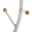 APPENDIABITI BIANCO METALLO E LEGNO