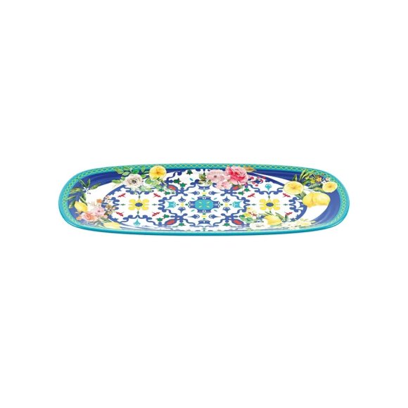 GUZZINI - VASSOIO RETTANGOLARE PICCOLO "FLOWER&LEMON"