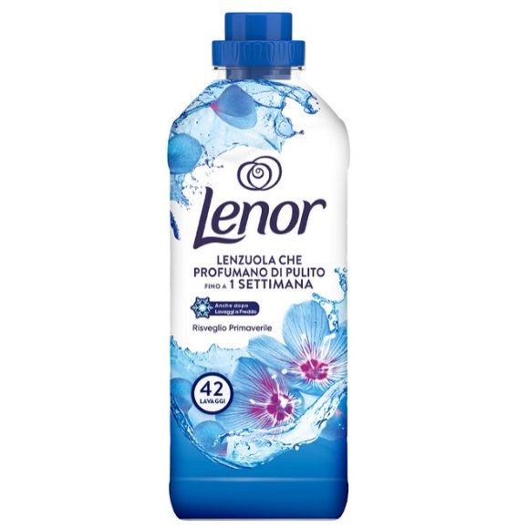 LENOR AMMORBIDENTE CONCENTRATO 42 LAVAGGI RISVEGLIO PRIMAVERILE - 882 ML