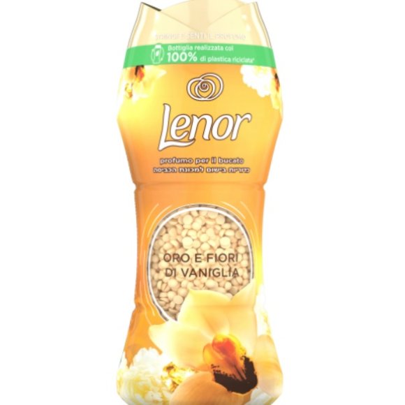  LENOR PROFUMO PER IL BUCATO PERLE PROFUMATE ALL'ORO E FIORI DI VANIGLIA 210 GR.