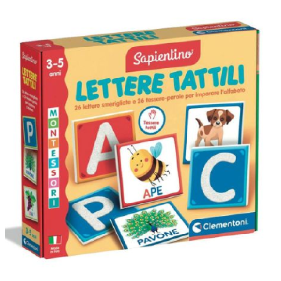 MONTESSORI LETTERE TATTILI 16855