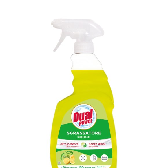 DUAL POWER Sgrassatore 750ml – Limone