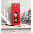 NATALE Diffusore di essenza "Lola" con bacchetti in cotone profumatore per ambienti da 500 ml (Melograno)