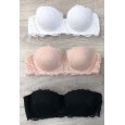 LORMAR - REGGISENO FASCIA "FRIZZANTE" - NERO