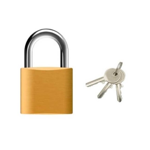 LUCCHETTO AD ARCO 2,5 CM