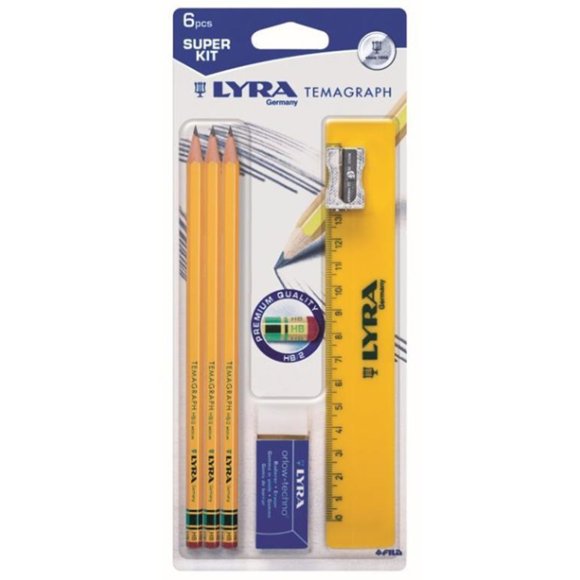 LYRA*MATITA HB+TEMPERAMATITE+GOMMA+