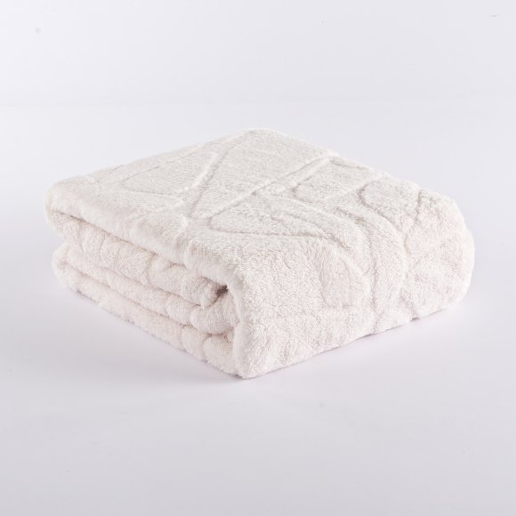 VIA ROMA 60 - PLAID "MACULA" - BEIGE