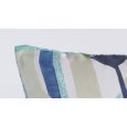 VIA ROMA 60 - COMPLETO LENZUOLA SINGOLO "MAJESTIC" - BLU