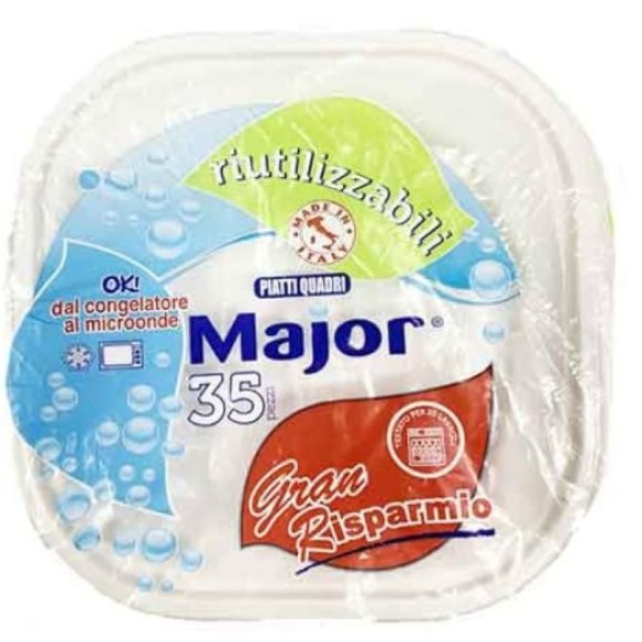 MAJOR PIATTO RIUTIL.X 35 QUADR