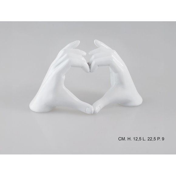 MANI CUORE 23 CM