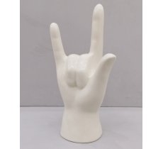 MANI CORNA BIANCO 28,5 CM