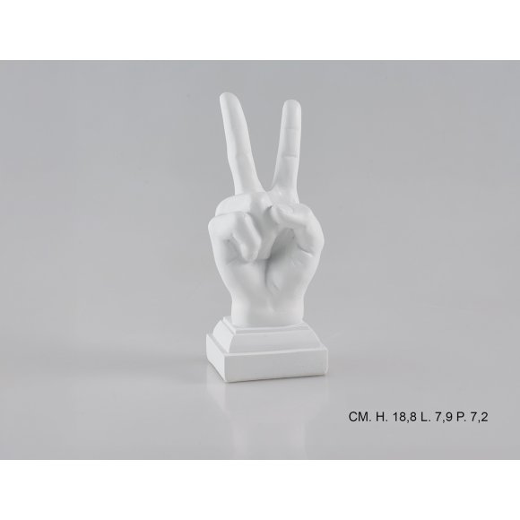 MANO BIANCA 18 CM