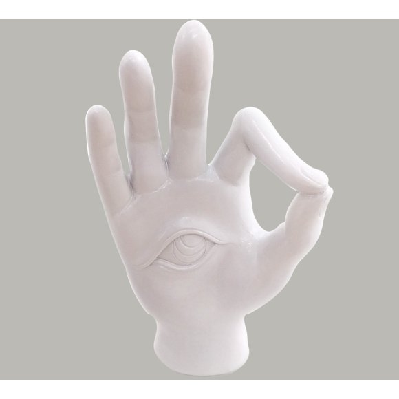 SCULTURA MANO SCULTURA - BIANCA 