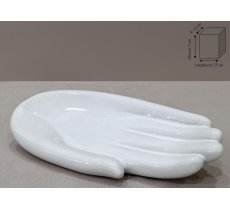MANO PORTAOGGETTI 25 CM - BIANCO