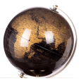 STAR MAPPAMONDO DECORATIVO CON SUPPORTO IN METALLO - Ø 20 CM