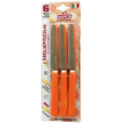 Marietti Coltello Da Tavola Dentato Arancio 11 cm - 6 Pezzi