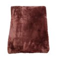 RIVIERA - PLAID SINGOLO "HYGGE" - MARRONE UVETTA 