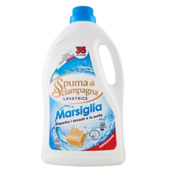 SPUMA DI SCIAMPAGNA LAVATRICE MARSIGLIA 36 LAV - 1620 ML SPUMA DI SCIAMPAGNA LAVATRICE MARSIGLIA 36 LAV - 1620 ML