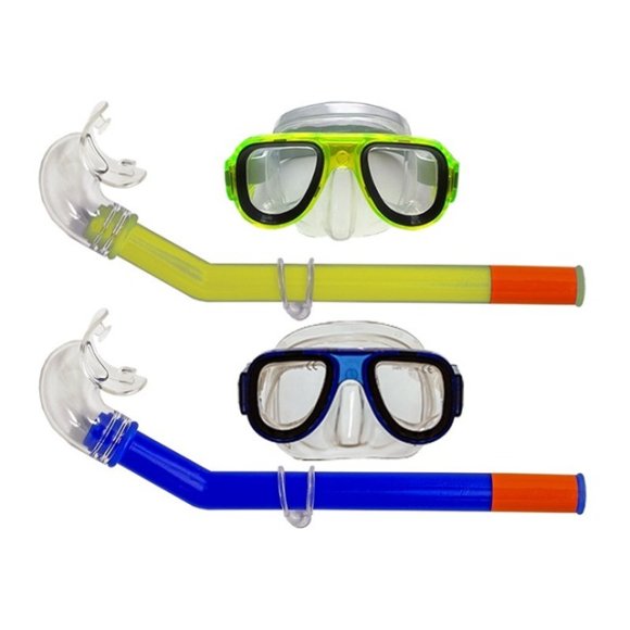 MASCHERA CON BOCCAGLIO PER RAGAZZI - COLORI ASSORTITI