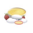 MAXTRIS CONFETTI TWO MILK CREMA CHANTILLY E FRAGOLINE - 1 KG MAXTRIS CONFETTI TWO MILK CREMA CHANTILLY E FRAGOLINE - 1 KG