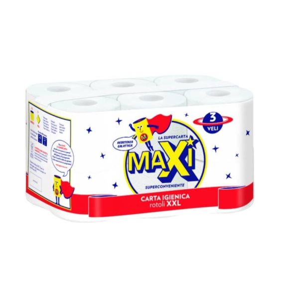 CARTA IG.12PZ MAXI 3 VELI XXL