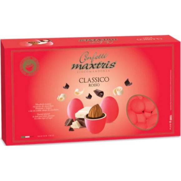 Maxtris - Confetti Classico Rosso Laurea 1 Kg