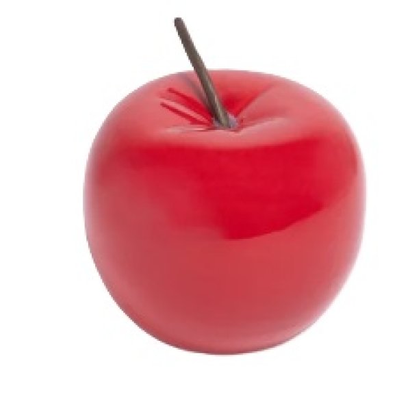 MERCURY MELA ROSSA IN CERAMICA - 11,5xh.9 CM 