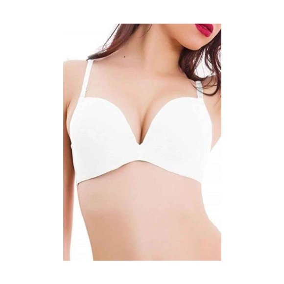 LOVE&BRA - REGGISENO FASCIA "MERAVIGLIOSO" DALLA TAGLIA 1 ALLA 4 - BIANCO
