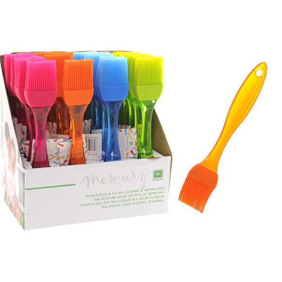 PENNELLO IN SILICONE - COLORI ASSORTITI