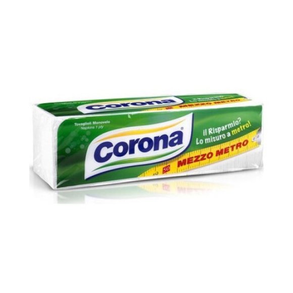 Corona Tovaglioli Monovelo Mezzo Metro - Tovaglioli 1 Velo